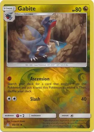 Gabite Reverse Holo 98