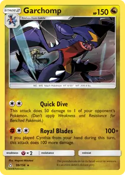 Garchomp 99 Normal