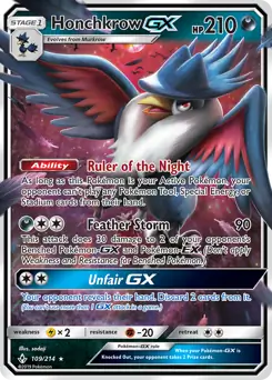 Honchkrow GX 109