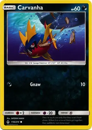 Carvanha Reverse Holo 110