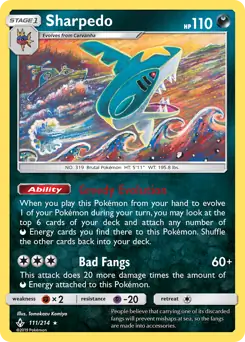 Sharpedo 111 Normal
