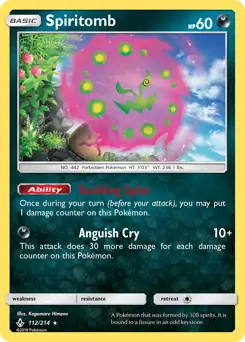 Spiritomb Holo 112 Normal