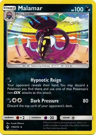 Malamar Reverse Holo 119 Normal