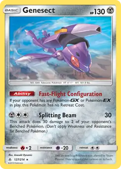 Genesect 127 Normal
