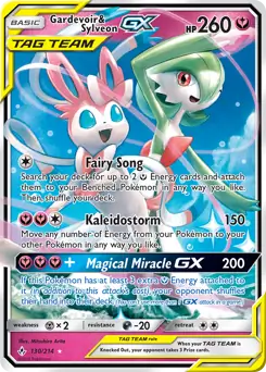 Gardevoir & Sylveon GX 130 Normal