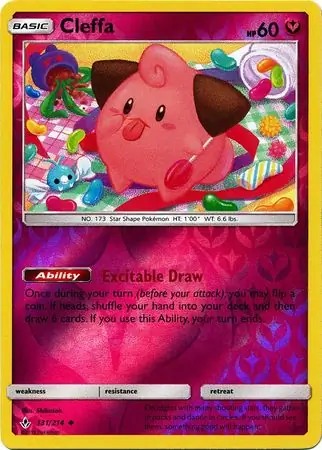 Cleffa Reverse Holo 131 Normal