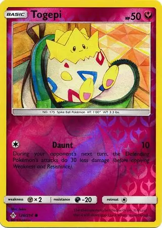 Togepi Reverse Holo 136 Normal