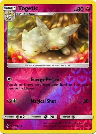 Togetic Reverse Holo 137