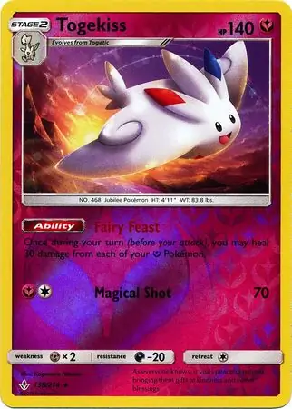 Togekiss Reverse Holo 138