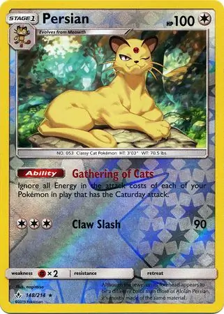 Persian Reverse Holo 148 Normal
