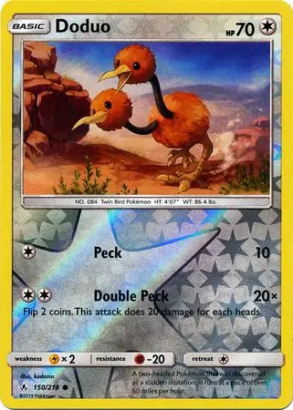 Doduo Reverse Holo 150