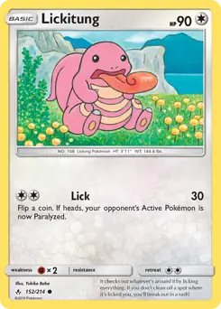 Lickitung 152 Normal