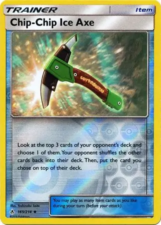 Chip-Chip Ice Axe Reverse Holo 165 Normal