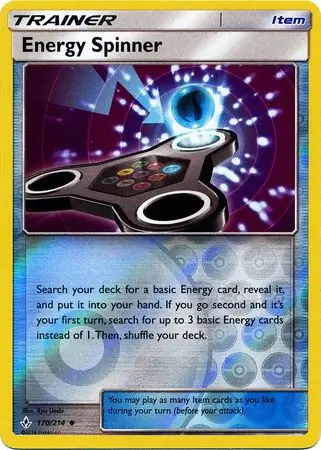 Energy Spinner Reverse Holo 170