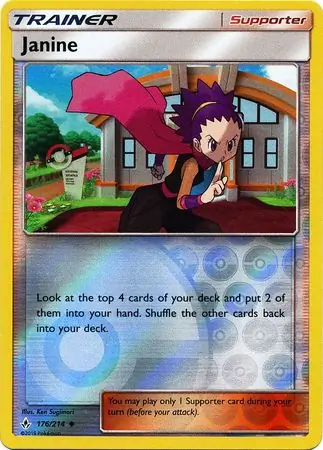 Janine Reverse Holo 176 Normal