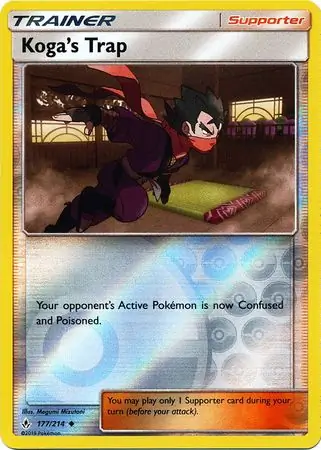 Koga's Trap Reverse Holo 177