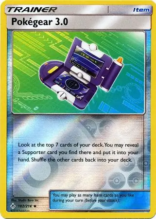 Pokegear 3.0 Reverse Holo 182