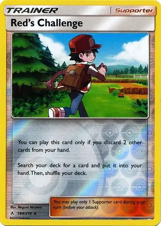 Red's Challenge Reverse Holo 184 Normal