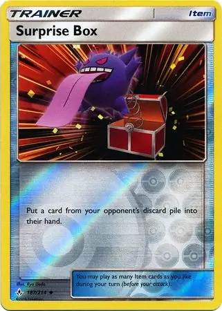 Surprise Box Reverse Holo 187