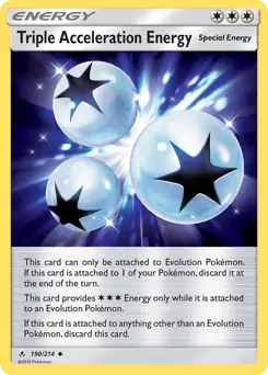 Triple Acceleration Energy 190