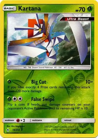 Kartana Reverse Holo 19