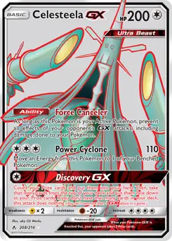 Full Art Celesteela GX 208