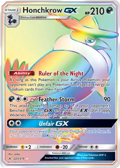 Honchkrow GX Secret 223