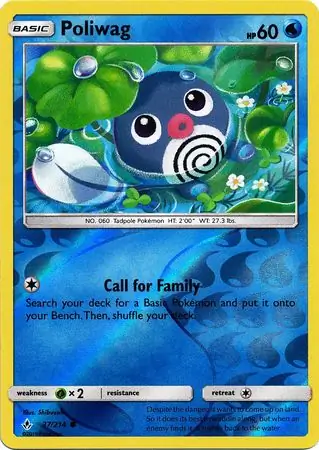 Poliwag Reverse Holo 37 Normal