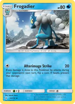 Frogadier 52 Normal