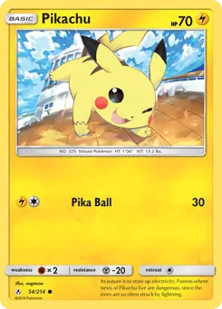 Pikachu 54 Normal