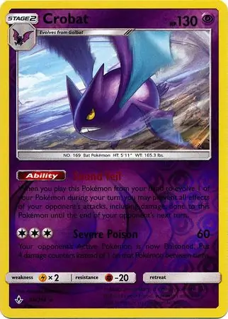 Crobat Reverse Holo 66 Normal