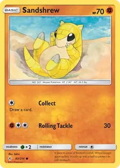 Sandshrew 83 Normal