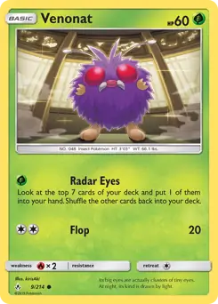 Venonat 9 Normal