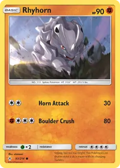 Rhyhorn 93 Normal