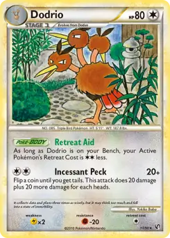 Dodrio 11 Normal