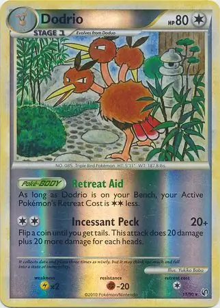Dodrio Reverse Holo 11 Normal