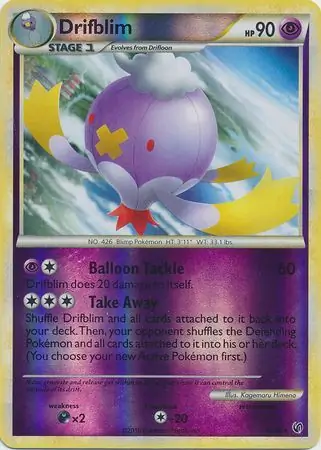 Drifblim Reverse Holo 12 Normal