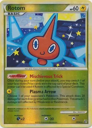 Rotom Reverse Holo 20 Normal