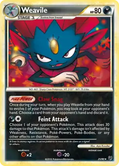Weavile 25 Normal