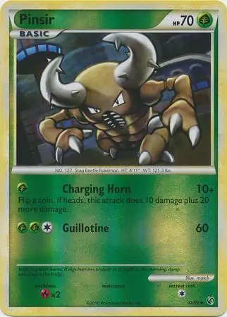 Pinsir Reverse Holo 32