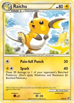 Raichu 33 Normal