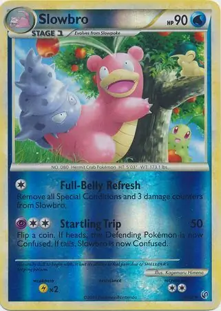 Slowbro Reverse Holo 38 Normal