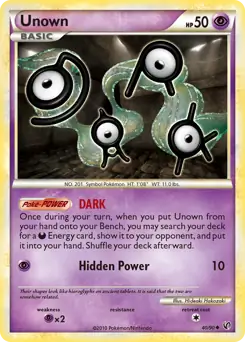 Unown 40 Normal