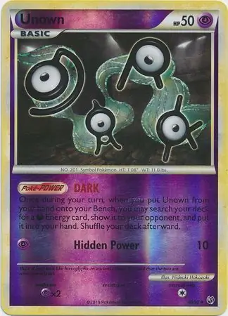 Unown Reverse Holo 40