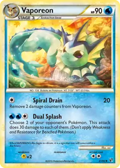 Vaporeon 41 Normal
