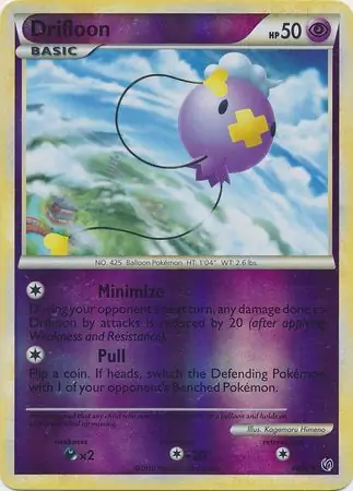Drifloon Reverse Holo 46 Normal
