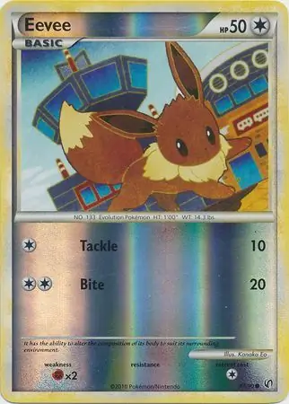 Eevee Reverse Holo 47 Normal