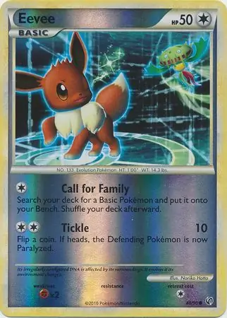 Eevee Reverse Holo 48 Normal