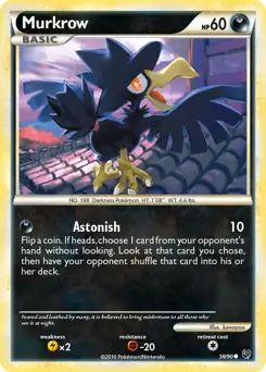 Murkrow 58 Normal