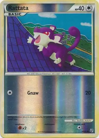 Rattata Reverse Holo 64